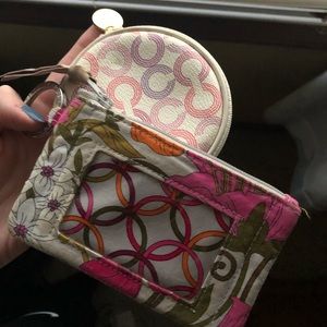 Coach and Vera Bradley Coin Purses